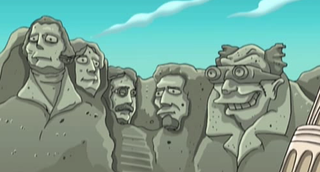 Illustration for article titled Who defaced Mount Rushmore best?